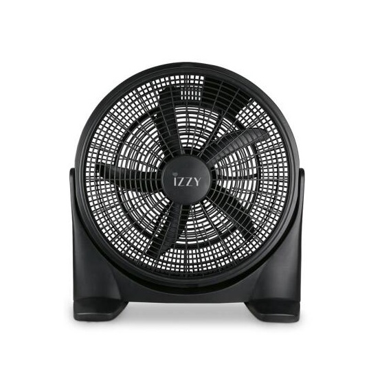 ΑΝΕΜΙΣΤΗΡΑΣ IZZY IZ-9034 20" 50CM XL BOXFAN 100W 224175 ΜΑΥΡΟΣ