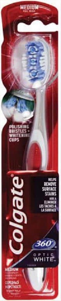 ΟΔΟΝΤΟΒΟΥΡΤΣΑ COLGATE 360 OPTIC WHITE ΜΕΤΡΙΑ