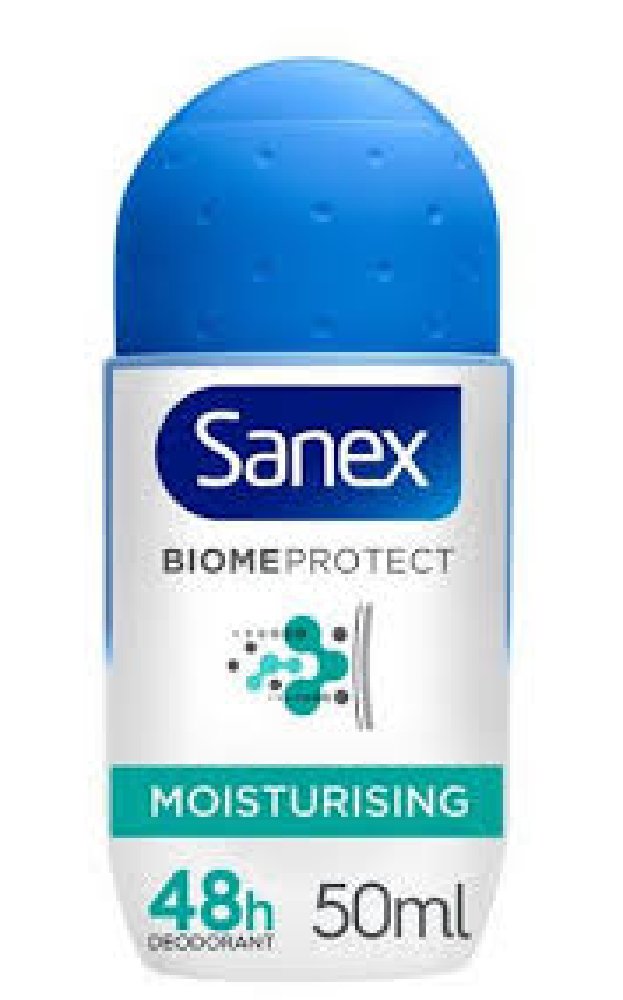 SANEX ROLL ON 50ML BIOMEPROTECT MOISTURISING