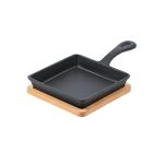 ΤΗΓΑΝΙ ΣΕΡΒ-ΤΟΣ IRON SERIES ΜΑΝΤ-ΝΙΟ ΜΕ ΒΑΣΗ BAMBOO 14CM