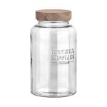 ΔΟΧΕΙΟ ΑΠΟΘΗΚΕΥΣΗΣ ALLURE ΓΥΑΛΙΝΟ 2000ML 12X12X21.6CM