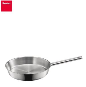 ΤΗΓΑΝΙ METALTEX ICONA Ø 24ΕΚ. ΠΑΤΟΣ 5MM ΑΝΟΞΕΙΔΩΤΟ 18-10