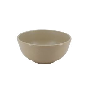ΜΠΩΛ ΜΕΛΑΜΙΝΗΣ ΣΤΡΟΓΓΥΛΗ POTTERY BROWN 31.5X9.8CM -3600ML