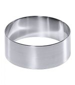 ΤΣΕΡΚΙ ΣΤΡΟΓΓΥΛΟ INOX Φ18Χ5CM