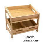 ΒΑΣΗ ΠΑΡ/ΣΗΣ ΜΠΟΥΦΕ ΜΠΑΜΠΟΥ 2 ΕΠΙΠΕΔΩΝ 39.5x26.2x34.8-28cm n.2102