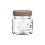 ΔΟΧΕΙΟ ΑΠΟΘΗΚΕΥΣΗΣ ALLURE ΓΥΑΛΙΝΟ 500ML 10X10X11CM
