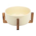 ΣΑΛΑΤΙΕΡΑ ALLURE 28CM ΜΕ ΒΑΣΗ IVORY