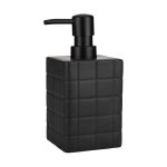 ΣΑΠΟΥΝΙΟΥ ΑΝΤΛΙΑ TILES ΚΕΡΑΜΙΚΗ 450ML 7.5X15CM ΜΑΥΡΗ