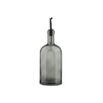 ΜΠΟΥΚΑΛΙ ΓΙΑ ΛΑΔΙ-ΞΥΔΙ ΜΕ ΣΤΟΜΙΟ ΓΙΑ ΡΟΗ 500ML Φ8.2X19.5CM ΓΚΡΙ