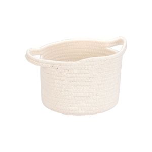 ΚΑΛΑΘΙ ΚΡΕΜΑΣΤΟ BLANCA 20X20X15CM ΛΕΥΚΟ