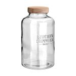 ΔΟΧΕΙΟ ΑΠΟΘΗΚΕΥΣΗΣ ALLURE ΓΥΑΛΙΝΟ 3500ML 15X15X26CM