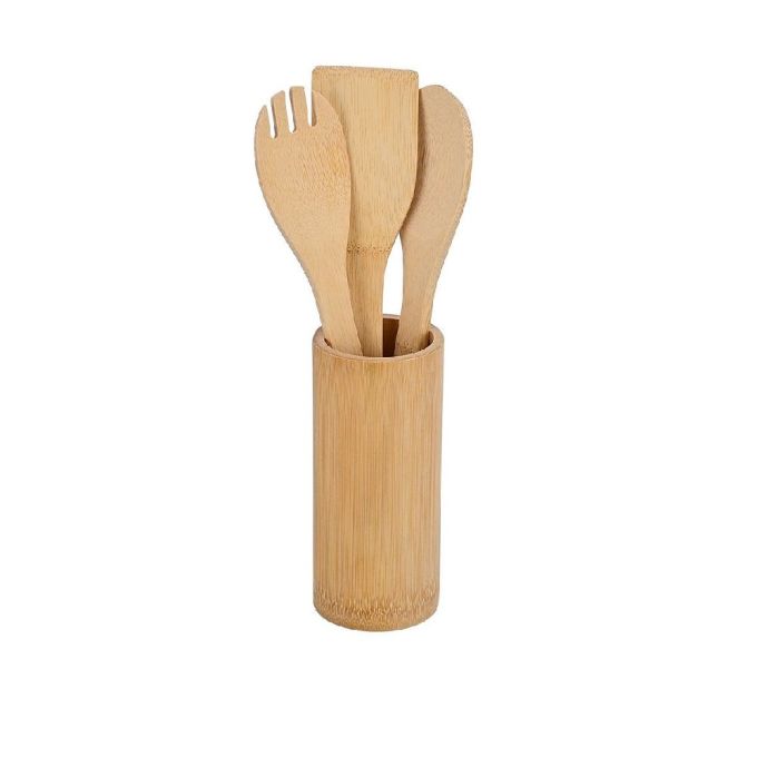 ΕΡΓ. ΜΑΓΕΙΡΙΚΗΣ BAMBOO ΜΕ ΘΗΚΗ 4 ΤΕΜ.