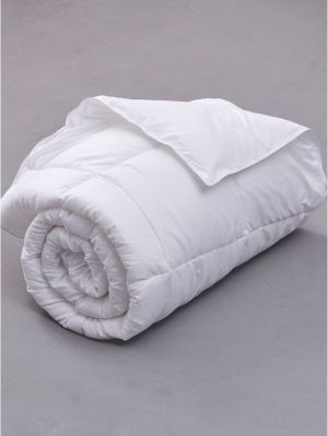 ΠΑΠΛΩΜΑ ΜΟΝΟ 160Χ240 ΛΕΥΚΟ STRIPE MICROFIBER 300 (ΕΚΠΤ.-15%) PALAMAIKI