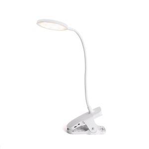 ΦΩΤΙΣΤΙΚΟ ΓΡΑΦΕΙΟΥ LED ΜΕ ΚΛΙΠ WD-6651 WEIDASI ΛΕΥΚΟ