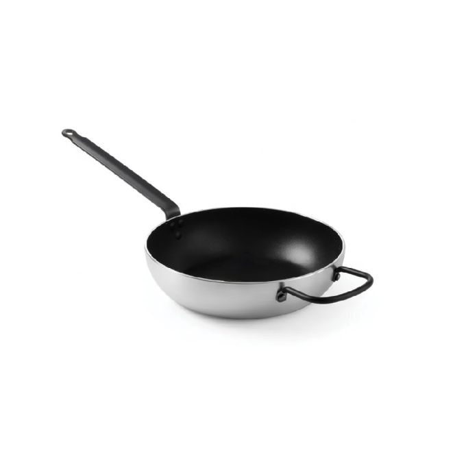 ΤΗΓΑΝΙ WOK INDUCTION ANTI-KO 2 ΧΕΡΟΥΛΙΑ 32X9,5YCM