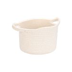 ΚΑΛΑΘΙ ΚΡΕΜΑΣΤΟ BLANCA 20X20X15CM ΛΕΥΚΟ