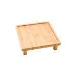 ΞΥΛΟ ΠΑΡ-ΣΗΣ-ΣΕΡΒ-ΤΟΣ ΜΠΑΜΠΟΥ SUSHI ΤΕΤΡΑΓ. 25X25X7CM Ν.2052