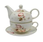 ΣΕΤ ΤΣΑΓΙΟΥ BONE CHINA ΠΙΑΤ+ΦΛΥΤΖ+ΤΣΑΓΙΕΡΑ (ΦΛΥΤΖΑΝΙ 240ML)
