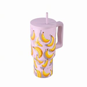 STRAW TUMBLER XL STA 900ML BANANA MOOD