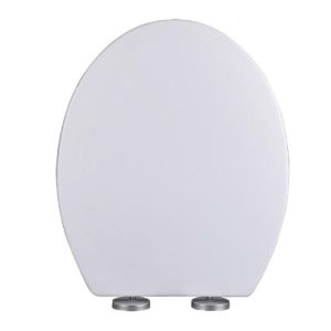 ΚΑΠΑΚΙ ΤΟΥΑΛΕΤΑΣ ΡΡ SOFT CLOSE ΑΣΠΡΟ-INOX 36,8X43ΕΚ.