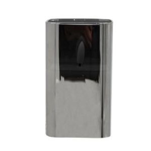 ΚΕΡΙ LED ΜΕ ΡΕΑΛΙΣΤΙΚΗ 3D ΦΛΟΓΑ FL7513 ΣΕ ΓΥΑΛΙ ΧΡΩΜΑ SMOKY 8X8X13ΕΚ