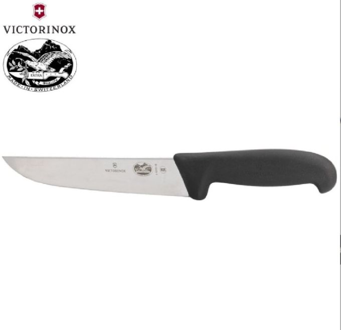 ΜΑΧΑΙΡΙ ΚΡΕΑΤΟΣ ΜΑΥΡΗ ΛΑΒΗ 18ΕΚ.VICTORINOX FIBROX