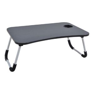 ΤΡΑΠΕΖΑΚΙ ΠΤΥΣΟΜΕΝΟ ΠΡΩΙΝΟΥ - LAP TOP ΜΑΥΡΟ (60X40X26)