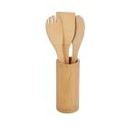 ΕΡΓ. ΜΑΓΕΙΡΙΚΗΣ BAMBOO ΜΕ ΘΗΚΗ 4 ΤΕΜ.