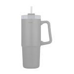 STRAW TUMBLER XL HOMELY STA 900ML PEBBLE GRAY