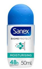 SANEX ROLL ON 50ML BIOMEPROTECT MOISTURISING