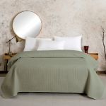 ΚΟΥΒΕΡΛΙ ΜΟΝΟ (160Χ240) ZARA SAGE