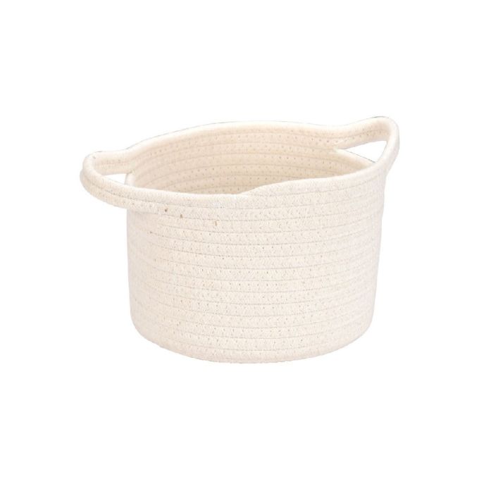 ΚΑΛΑΘΙ ΚΡΕΜΑΣΤΟ BLANCA 20X20X15CM ΛΕΥΚΟ
