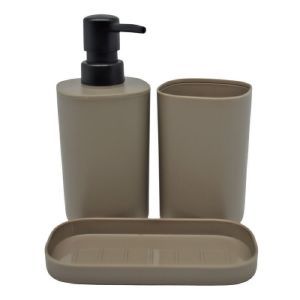 ΣΕΤ ΜΠΑΝΙΟΥ ΠΛΑΣΤΙΚΟ ΚΑΦΕ 3ΤΕΜ.