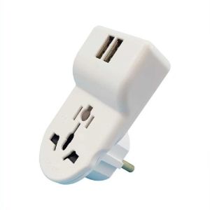 ΑΝΤΑΠΤΟΡΑΣ ΠΡΙΖΑΣ ΜΕ 2 ΘΥΡΕΣ USB - INTERNATIONAL - RTA09-39 - 939000