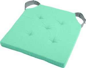 ΜΑΞΙΛΑΡΙ ΚΑΡΕΚΛΑΣ CHRATS AQUA 40X40+4CM 100% COTTON