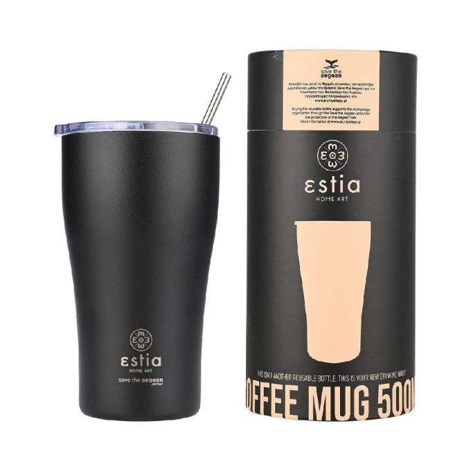 COFFEE MUG STA 500ML MIDNIGHT BLACK