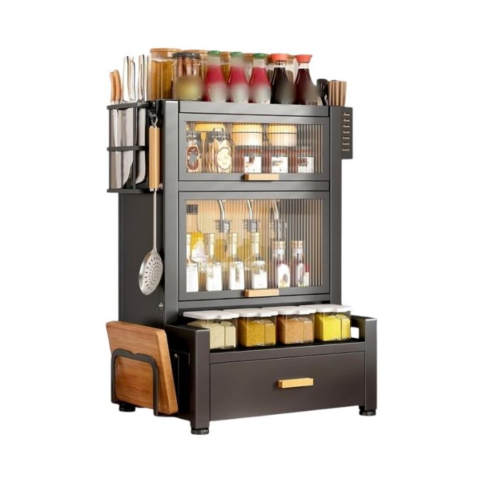 Ντουλάπι οργάνωσης κουζίνας τριώροφο - 11909 - 114036