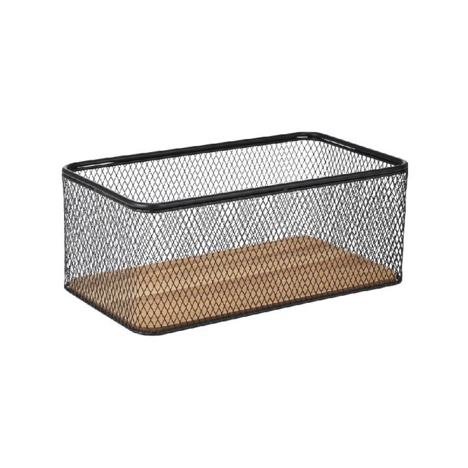 ΚΑΛΑΘΙ ΑΠΟΘ. WIRED ΜΑΥΡΟ 30.5X16.5X12.5CM