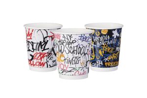 ΠΟΤΗΡΙ ΧΑΡΤΙΝΟ 8ΟΖ DW GRAFFITI MIX 25ΤΕΜ.X20ΚΙΒ.