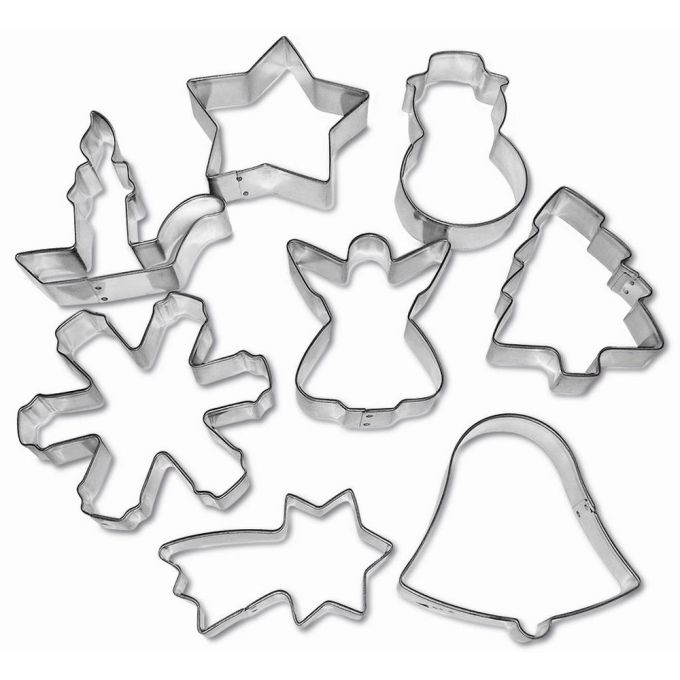 ΚΟΥΠΑΤ ΓΙΑ ΧΡΙΣΟΥΓΕΝΝΙΑΤΙΚΑ ΜΠΙΣΚΟΤΑ ΣΕΤ 8ΤΕΜ. 15632E