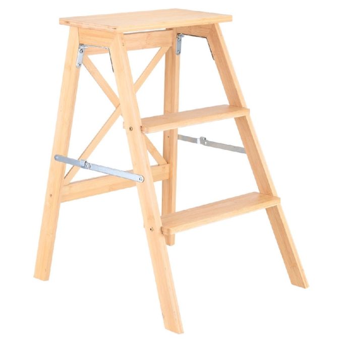 ΣΚΑΛΟΣΚΑΜΠΩ 3 ΣΚΑΛΙΑ ΦΥΣΙΚΟ 50X43.5X63.5CM