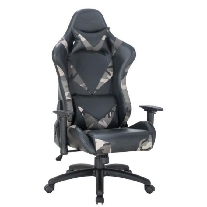 ΚΑΡΕΚΛΑ ΓΡΑΦΕΙΟΥ-GAMING 9810 ΓΚΡΙ 68.5*69.5*128.5 (ΠΡΟΣΦΟΡΑ)