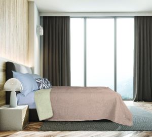 KOYBEPΛI ULTRASONIC SAM 160X220 MOCCA-BEIGE 100%