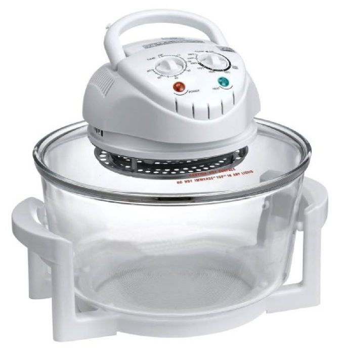 ΦΟΥΡΝΑΚΙ - ΡΟΜΠΟΤ ΑΣΠΡΟ 1400W CONV.12+5LT ΑΝΑΔ-ΝΟ