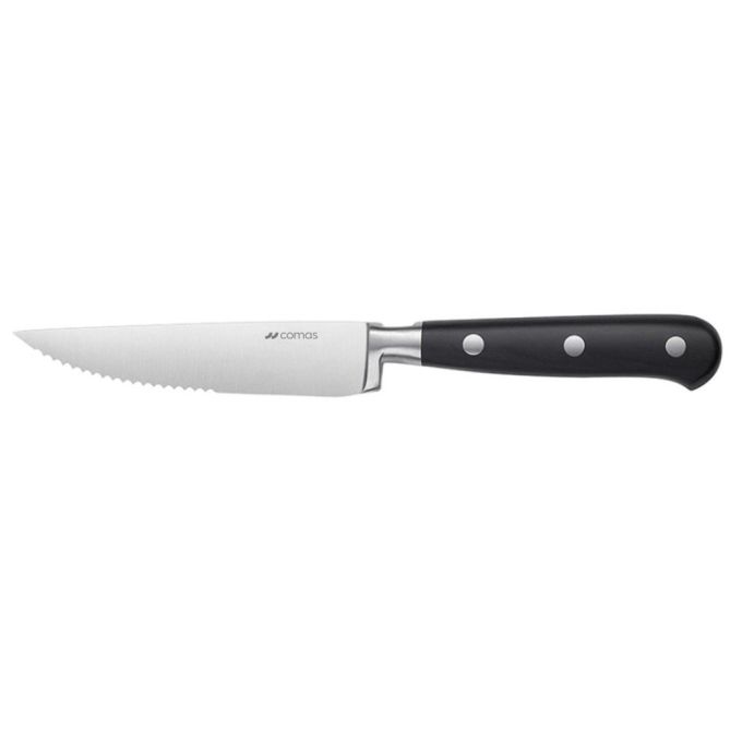 ΜΑΧΑΙΡΙ ΚΡΕΑΤΟΣ 25,8CM ΜΕ ΞΥΛΙΝΗ ΛΑΒΗ LHOSTE-BLACK 12031 - COMAS