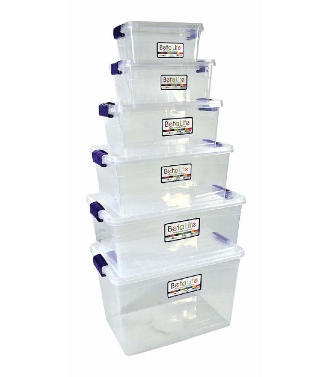 ΚΟΥΤΙ ΠΛΑΣΤΙΚΟ BETA PET 21X14X7CM 1,2LT.