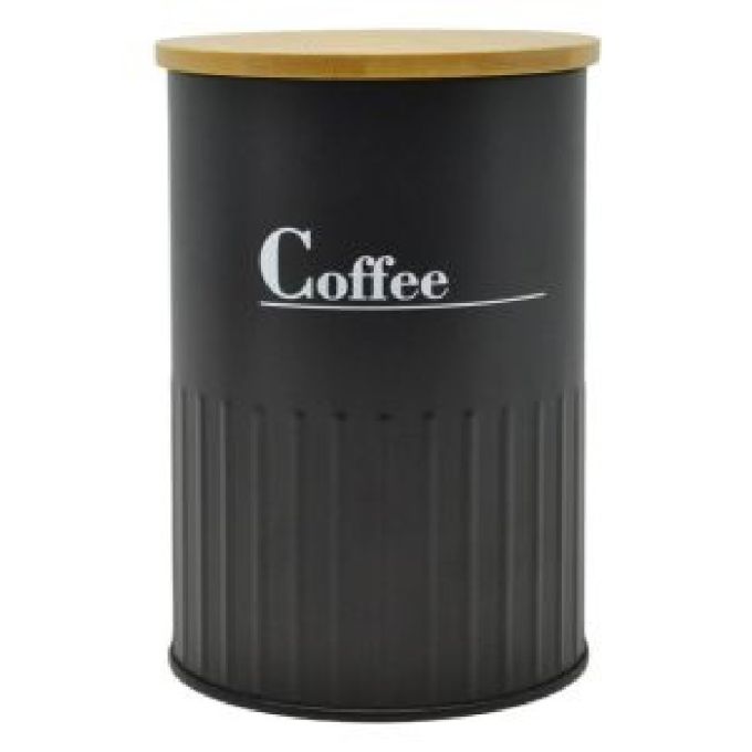 ΒΑΖΟ ΜΕΤΑΛΛΙΚΟ ΜΑΥΡΟ COFFEE ΜΕ ΜΠΑΜΠΟΥ ΚΑΠΑΚΙ 9,5X9,5X13ΕΚ.