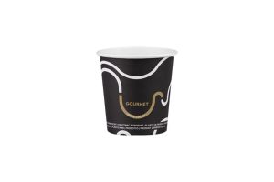 ΠΟΤΗΡΙ ΧΑΡΤΙΝΟ 4ΟΖ SW GOURMET ΜΑΥΡΟ NEW DESIGN 50ΤΕΜ