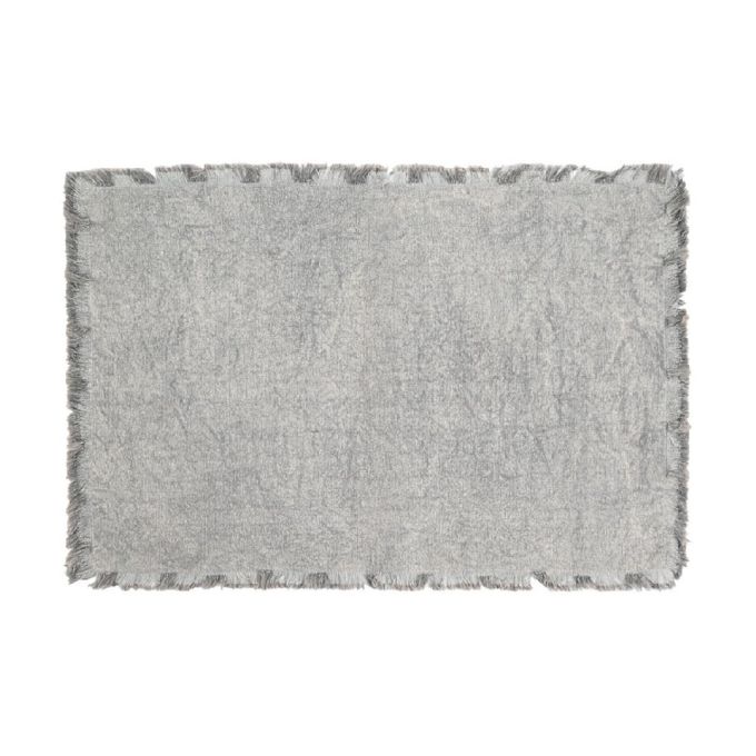 ΣΟΥΠΛΑ LOOM 33X50CM ΜΕ ΚΡΟΣΣΙΑ ΓΚΡΙ