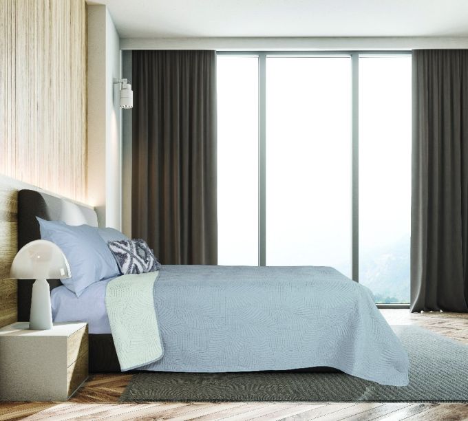KOYBEPΛI ULTRASONIC MARISOL 160X220 GREY-L.GREY 101